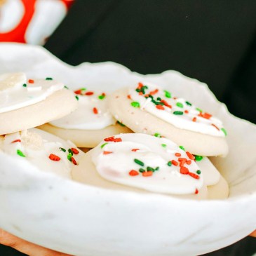 Mennonite white cream cookies